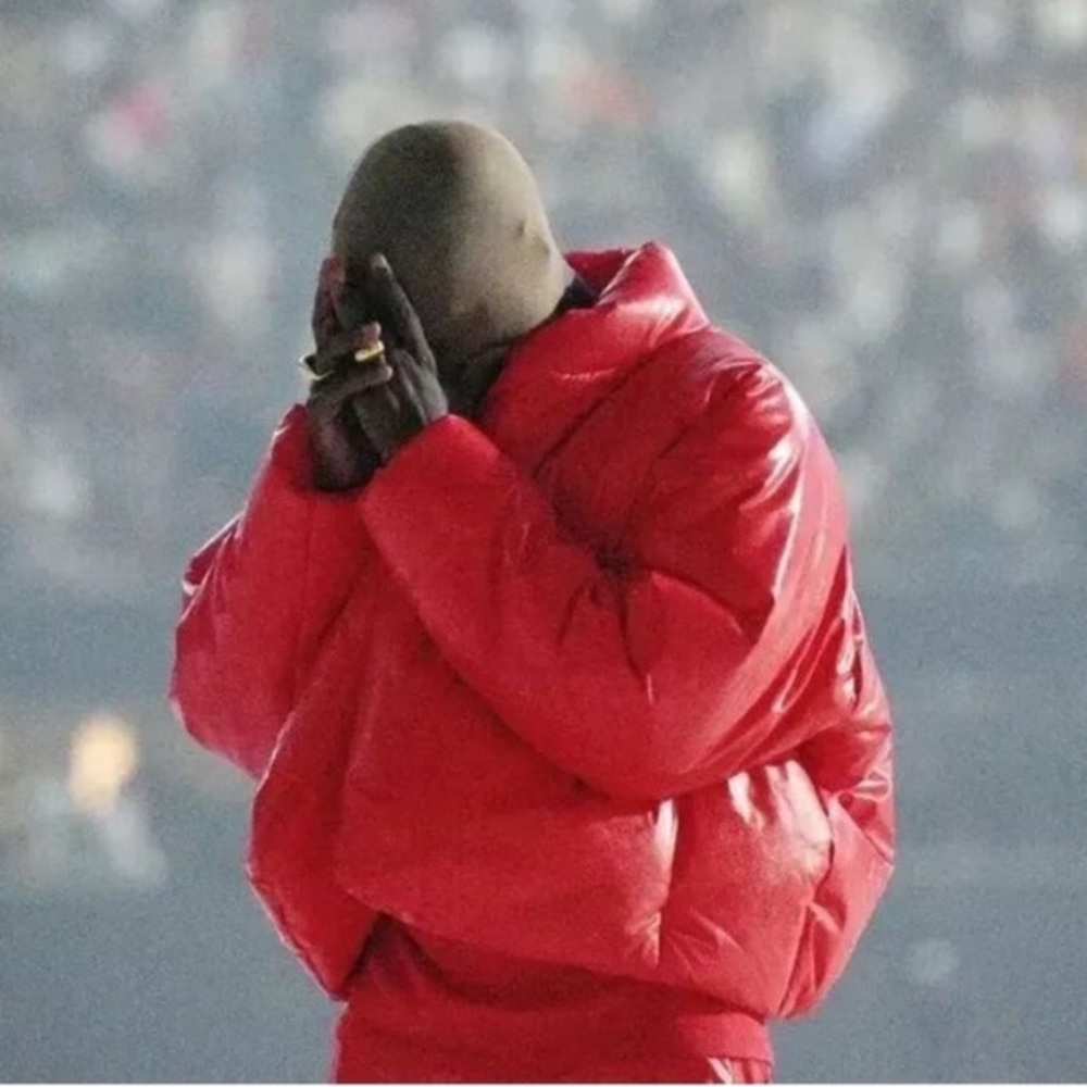 🔥 Yeezy x Gap Round Jacket Red Men’s Puffer Coat – Brand New • In Original Bag - Picture 2 of 4